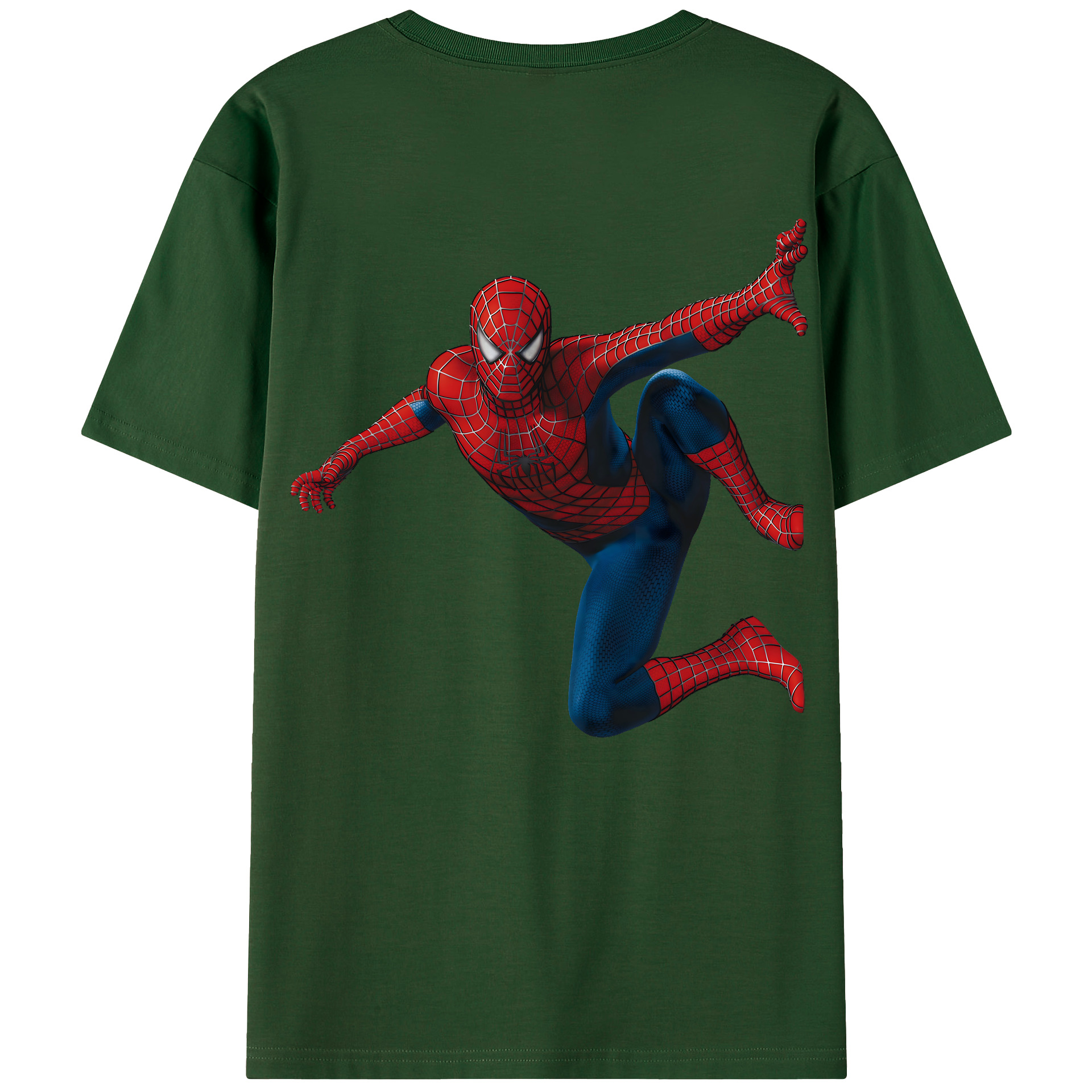 （画像用） アベンジャーズ The Avengers 綿100％半袖Tシャツ（背面プリント）